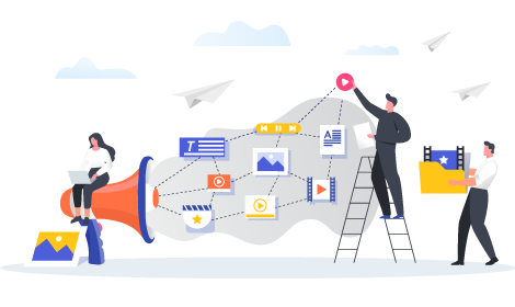 Marketing Channels Illustration